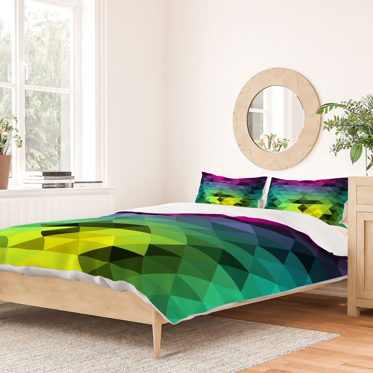 Three Of The Possessed Underwater Lion Duvet Cover