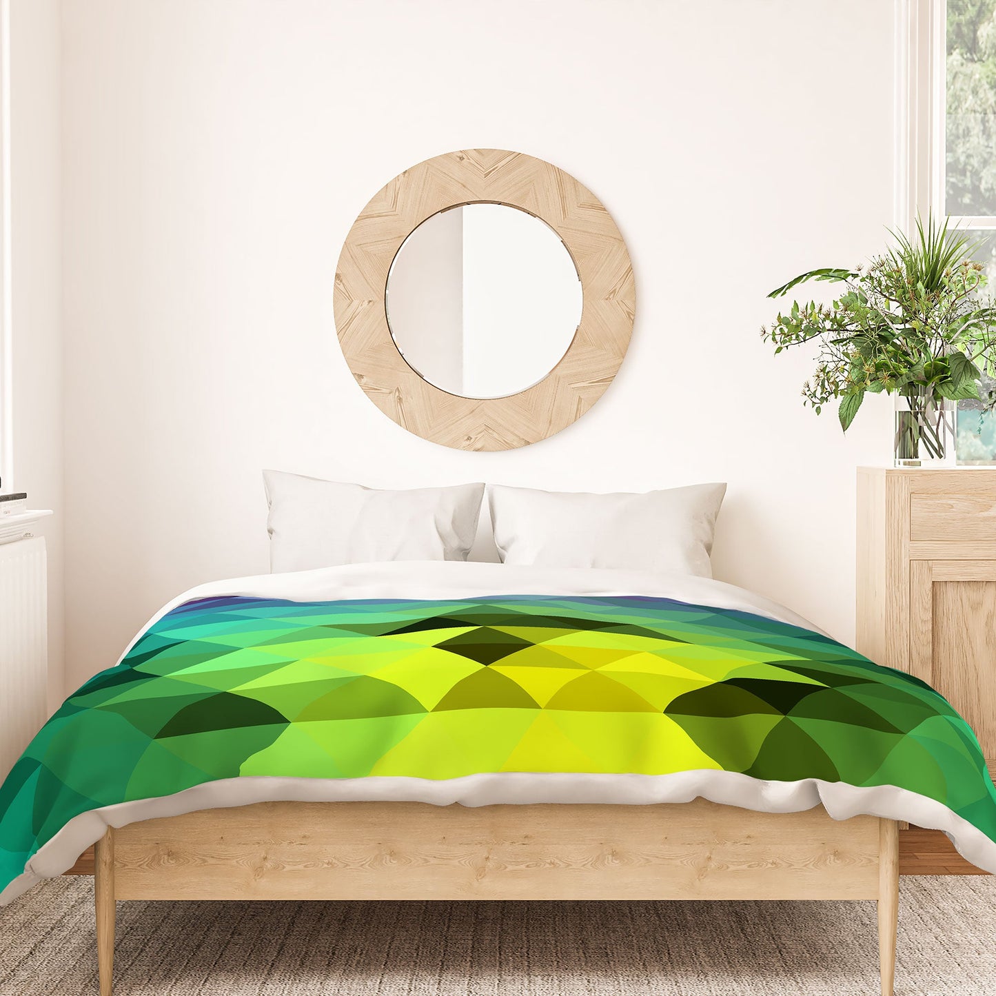 Three Of The Possessed Underwater Lion Duvet Cover