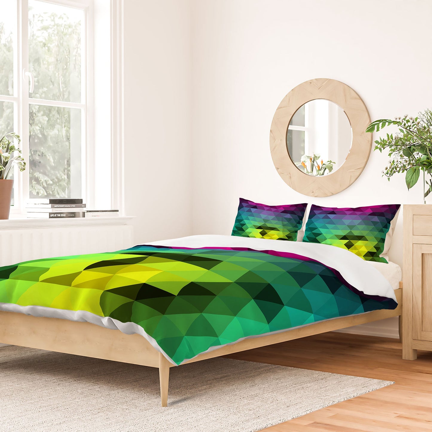 Three Of The Possessed Underwater Lion Duvet Cover