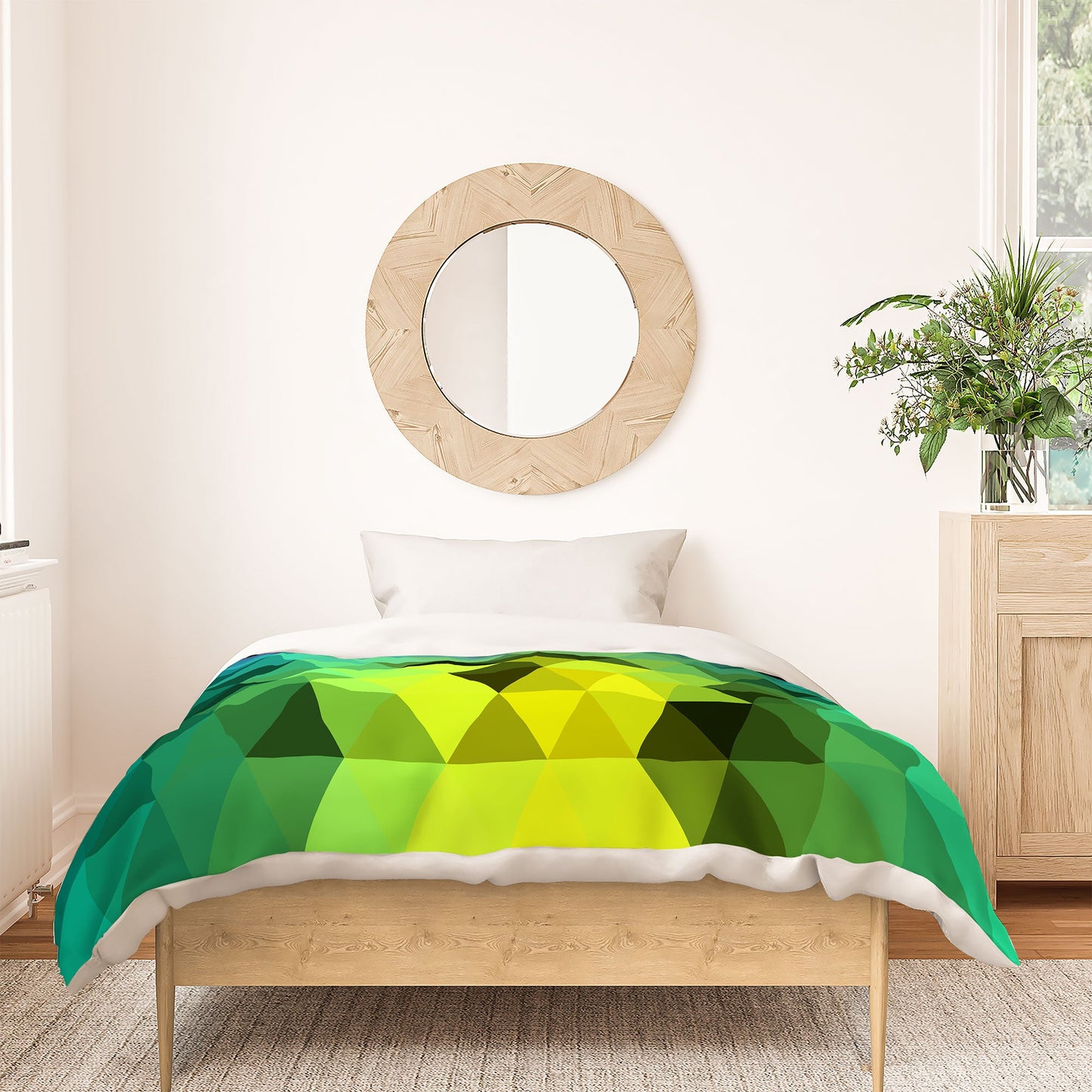 Three Of The Possessed Underwater Lion Duvet Cover