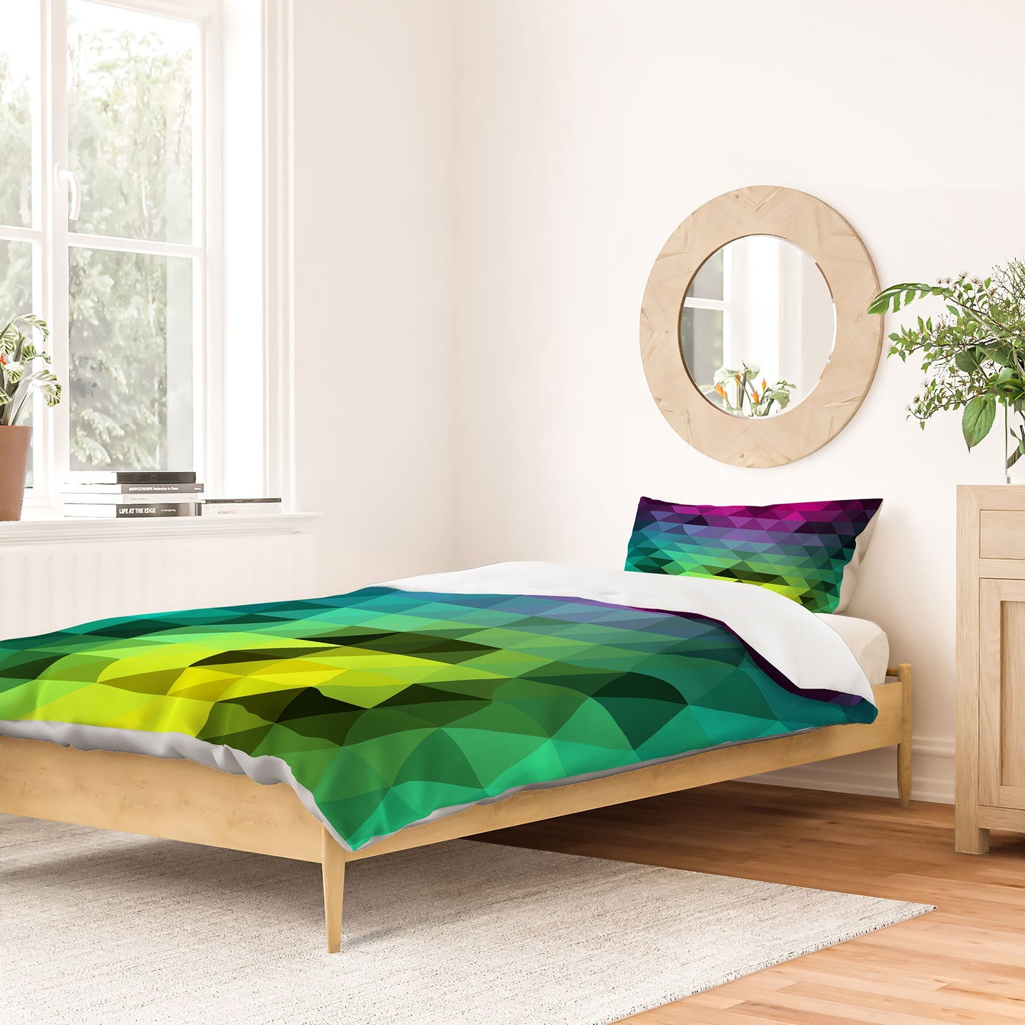 Three Of The Possessed Underwater Lion Duvet Cover