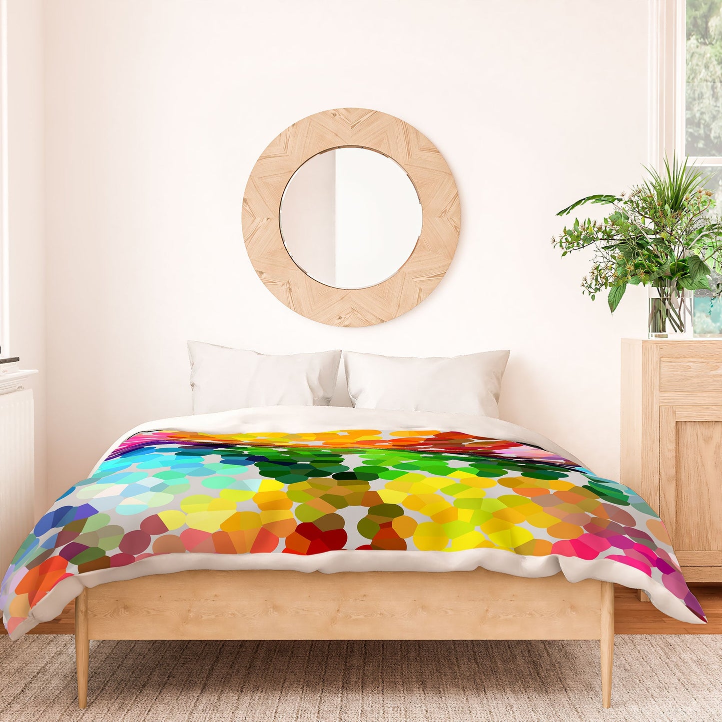 Three Of The Possessed Winter 1998 Duvet Cover