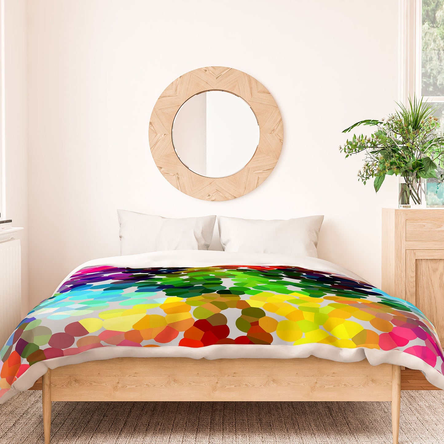Three Of The Possessed Winter 1998 Duvet Cover