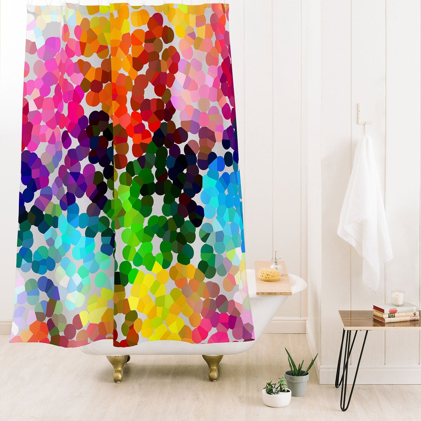 Three Of The Possessed Winter 1998 Shower Curtain