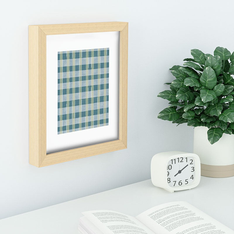 Marta Barragan Camarasa Country Style Checks Recessed Framing Rectangle