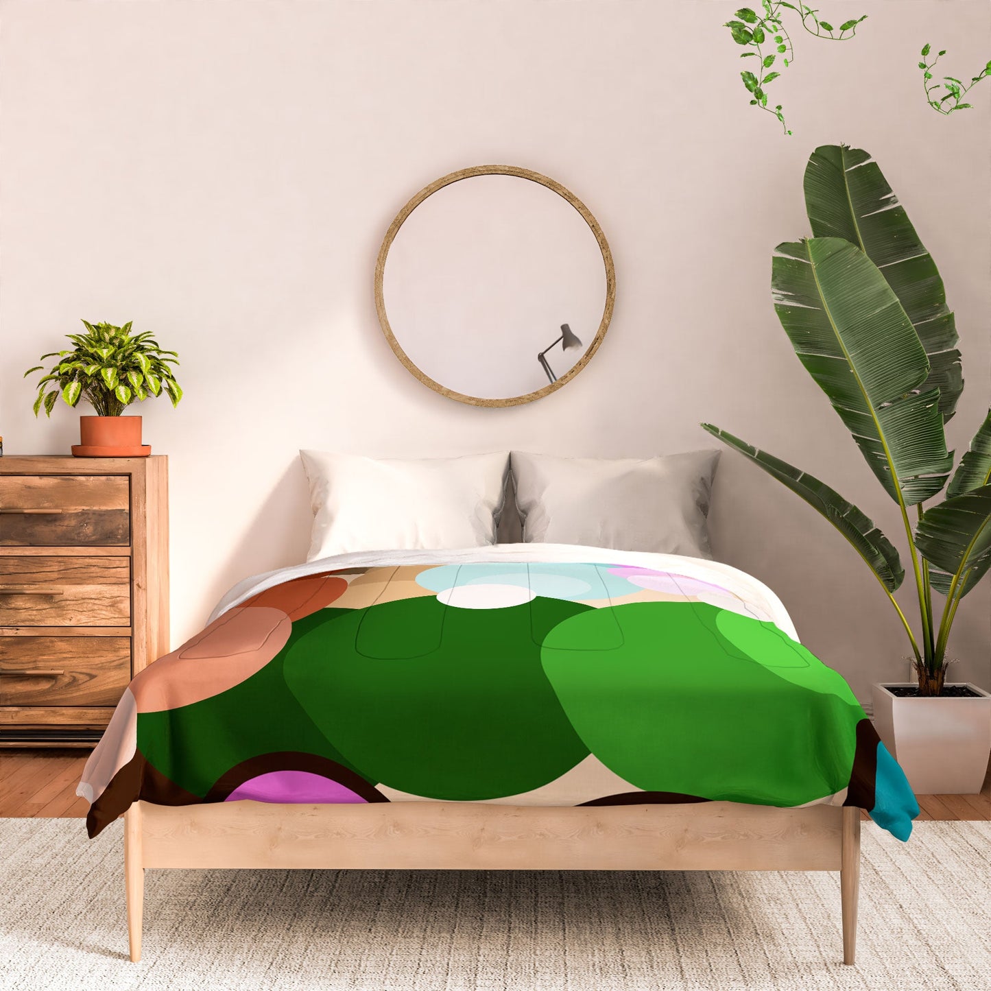 Tina Salazar Circles of Colors Comforter