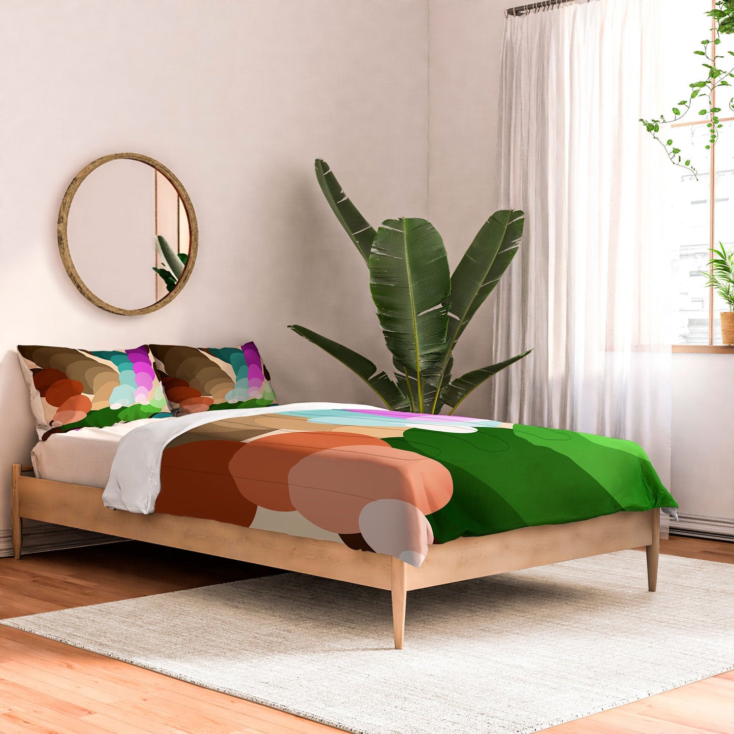 Tina Salazar Circles of Colors Comforter