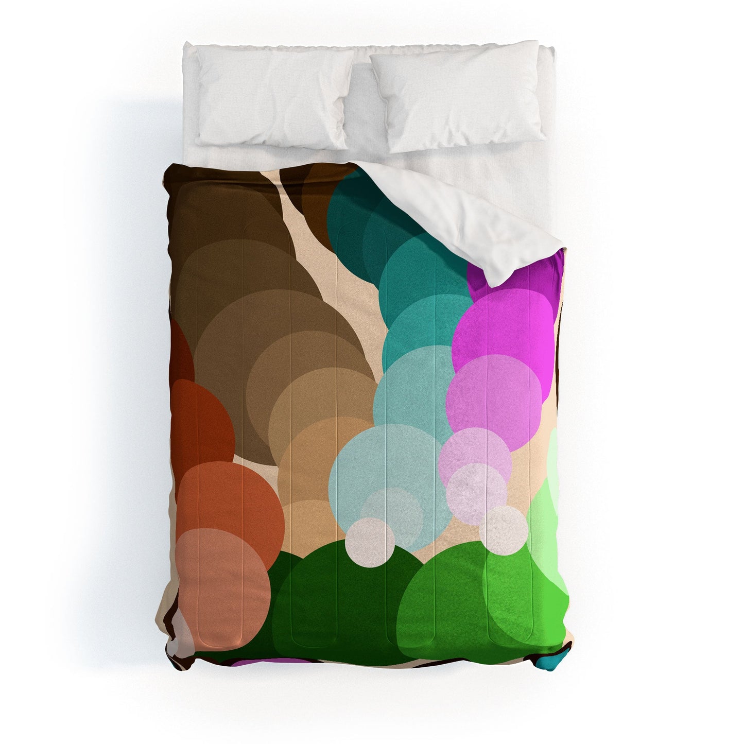 Tina Salazar Circles of Colors Comforter