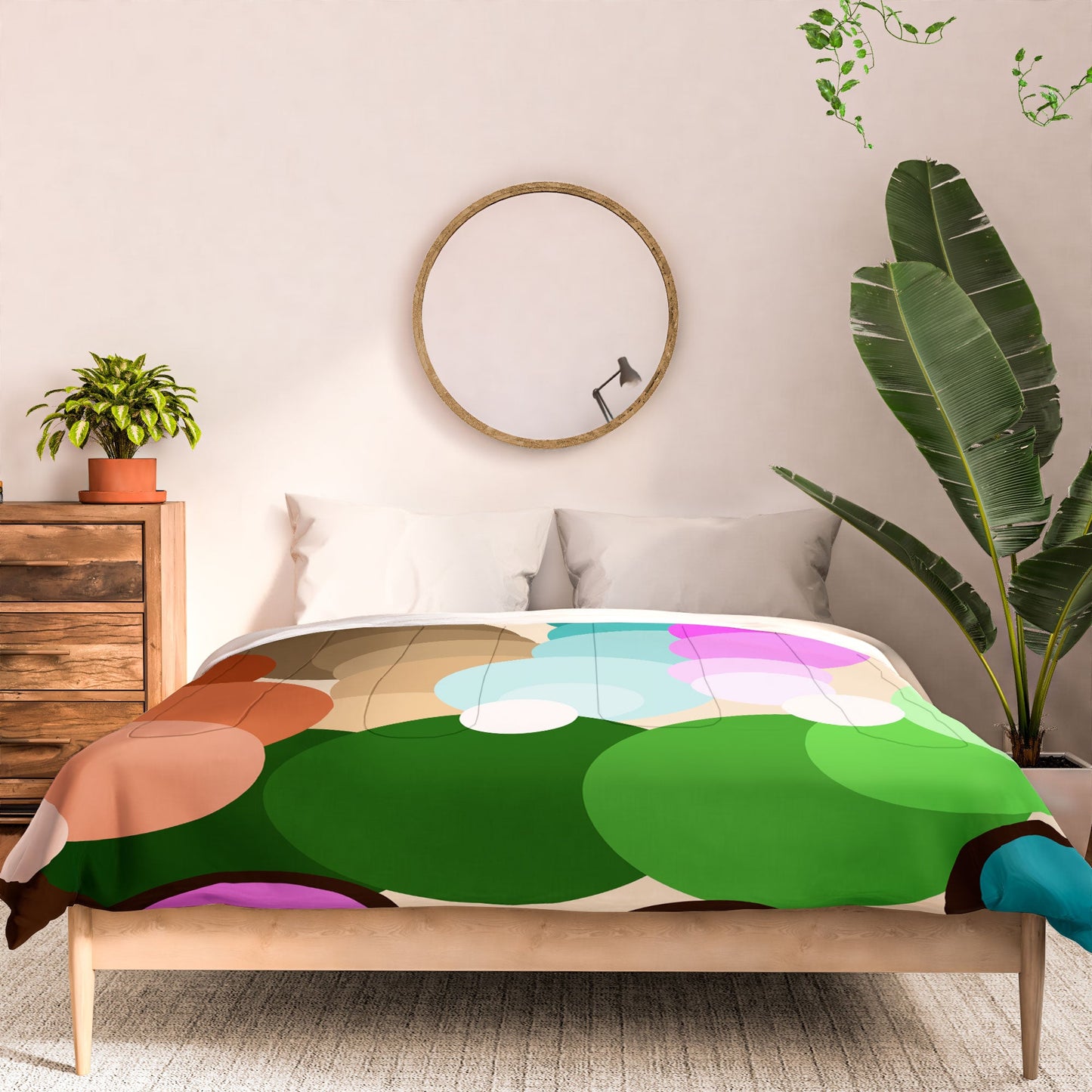 Tina Salazar Circles of Colors Comforter