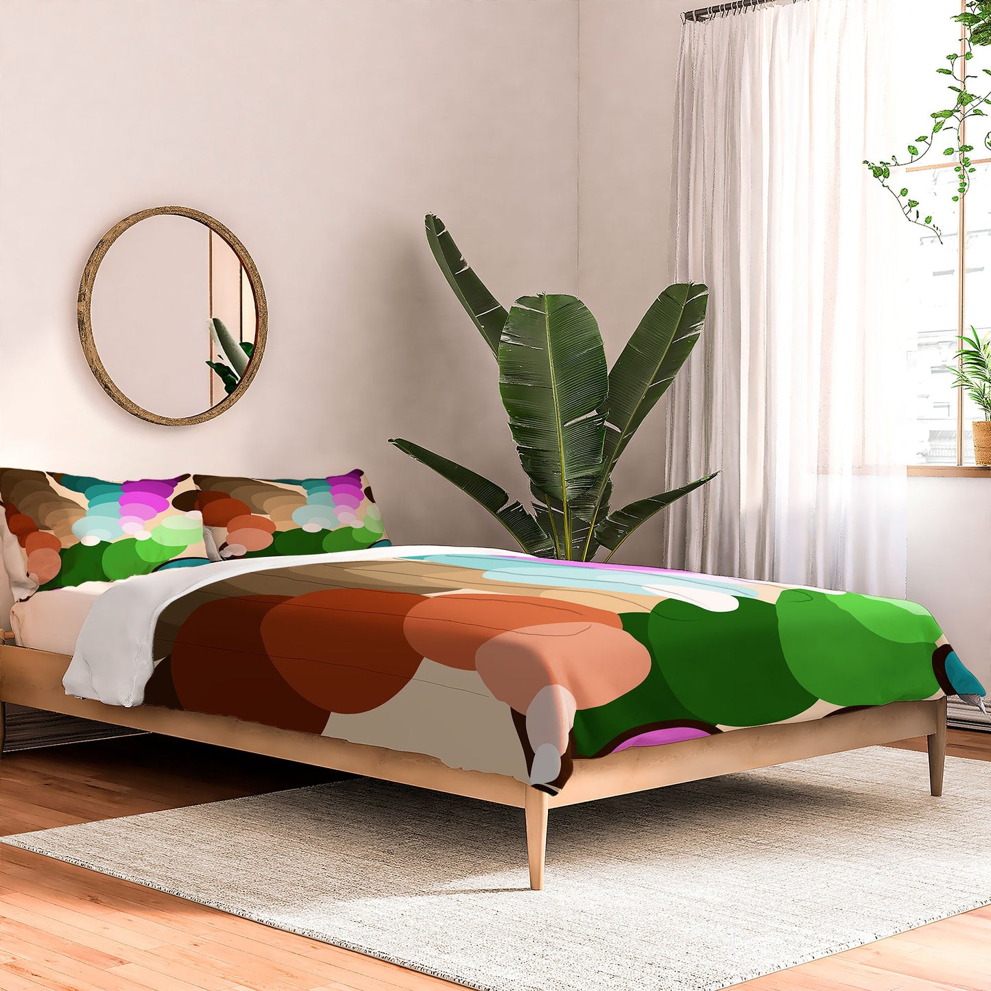 Tina Salazar Circles of Colors Comforter