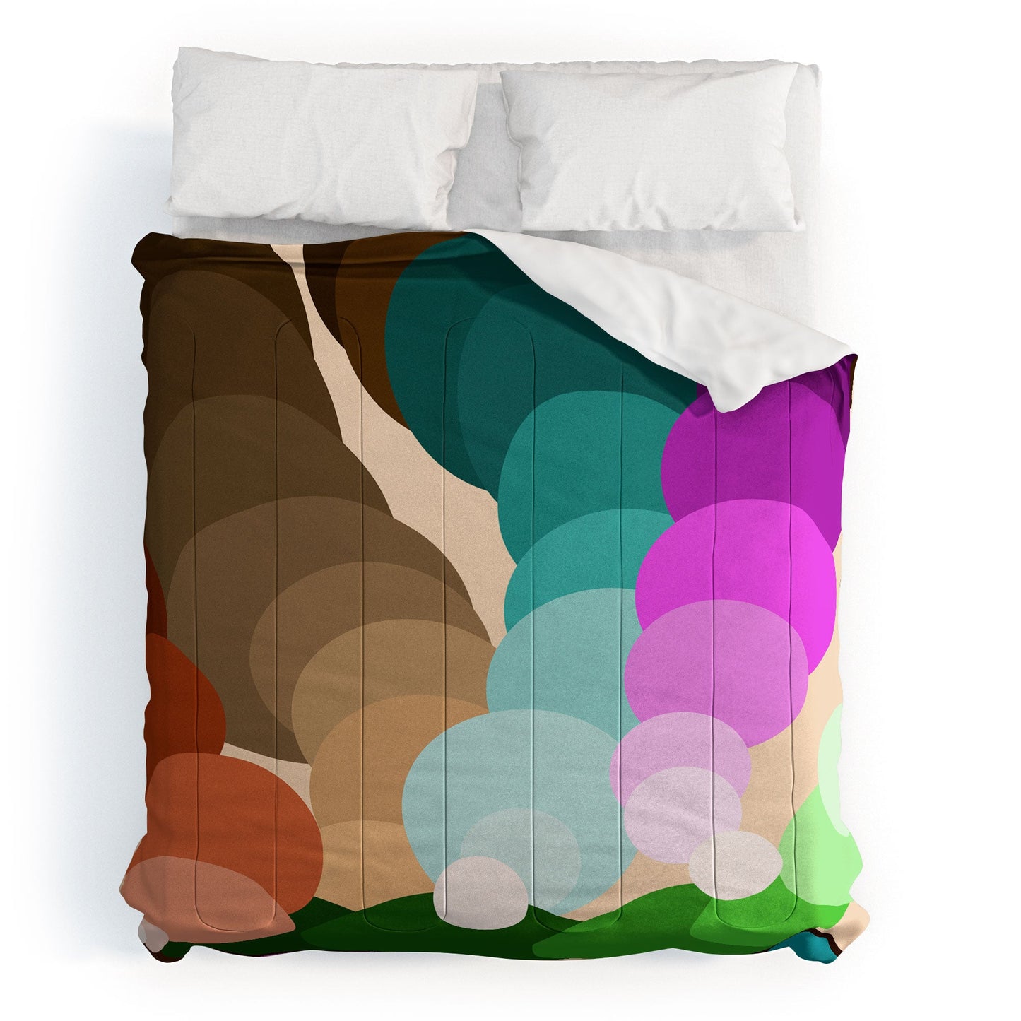 Tina Salazar Circles of Colors Comforter