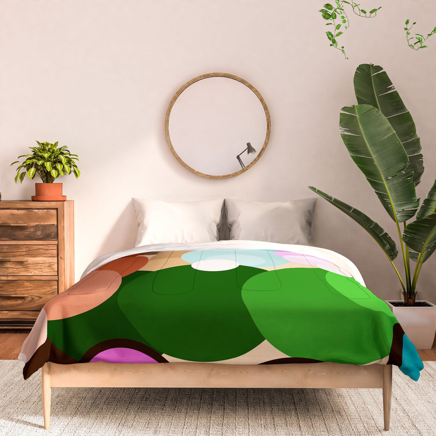 Tina Salazar Circles of Colors Comforter