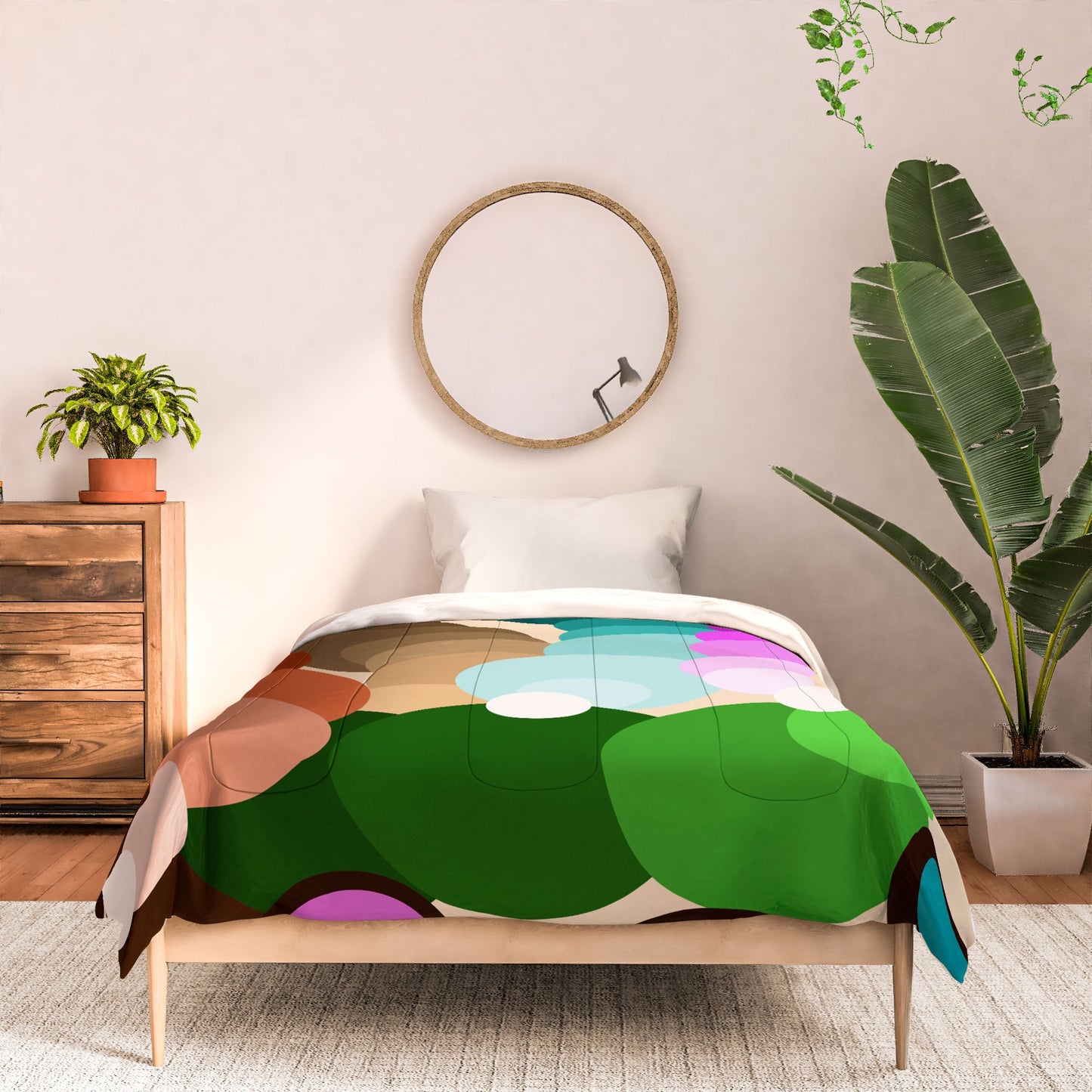 Tina Salazar Circles of Colors Comforter