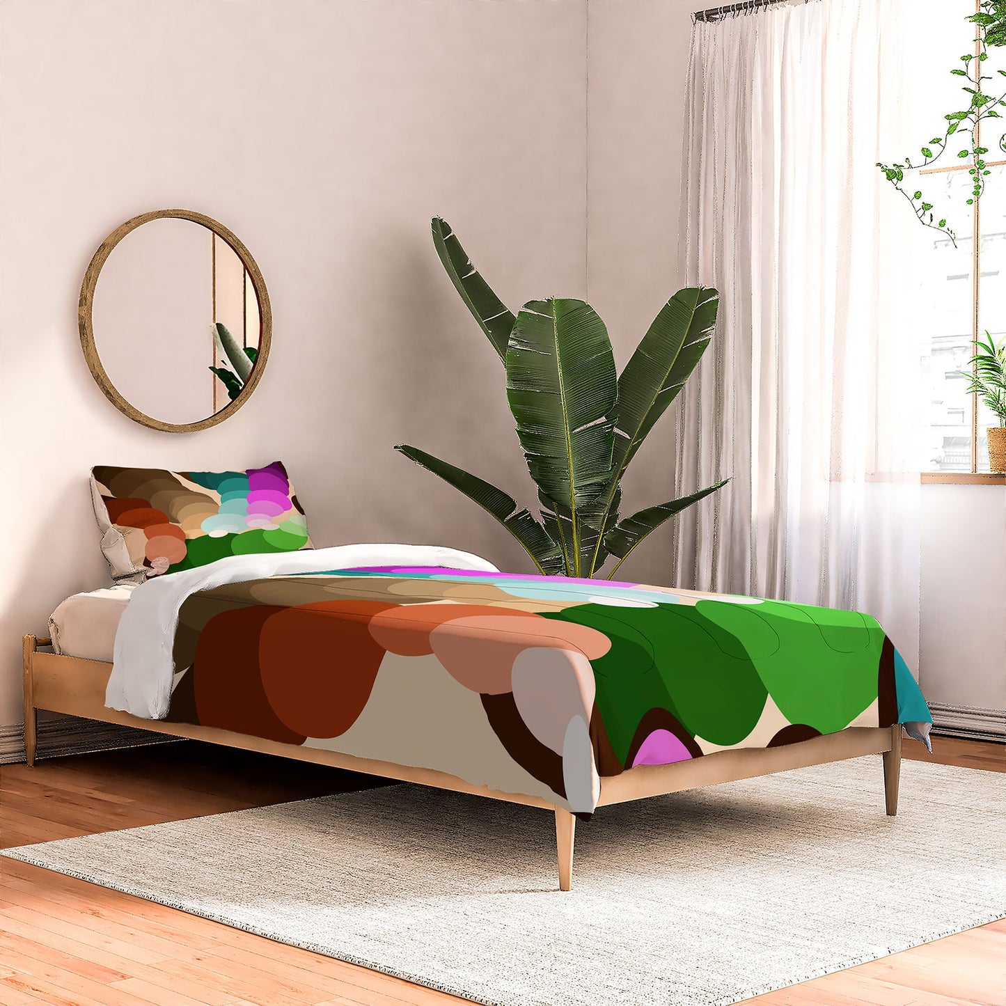 Tina Salazar Circles of Colors Comforter