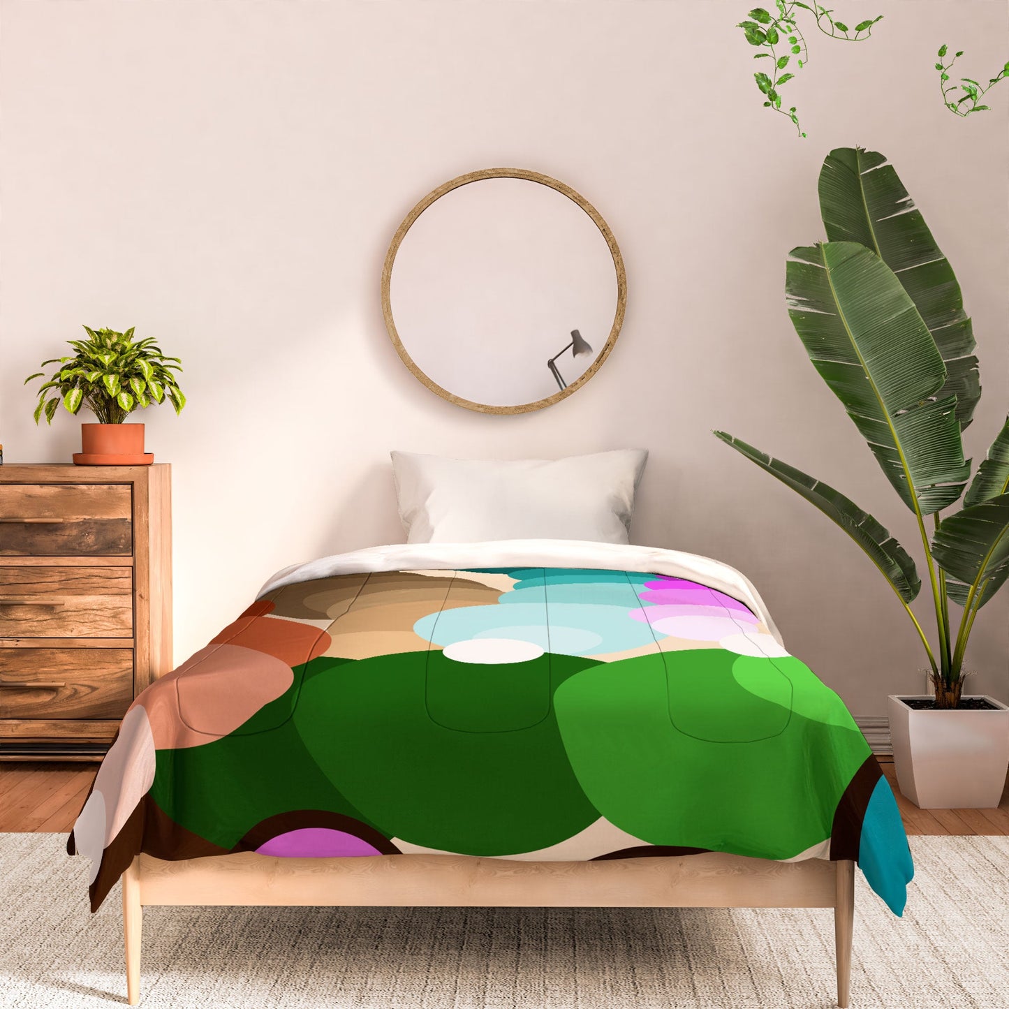 Tina Salazar Circles of Colors Comforter