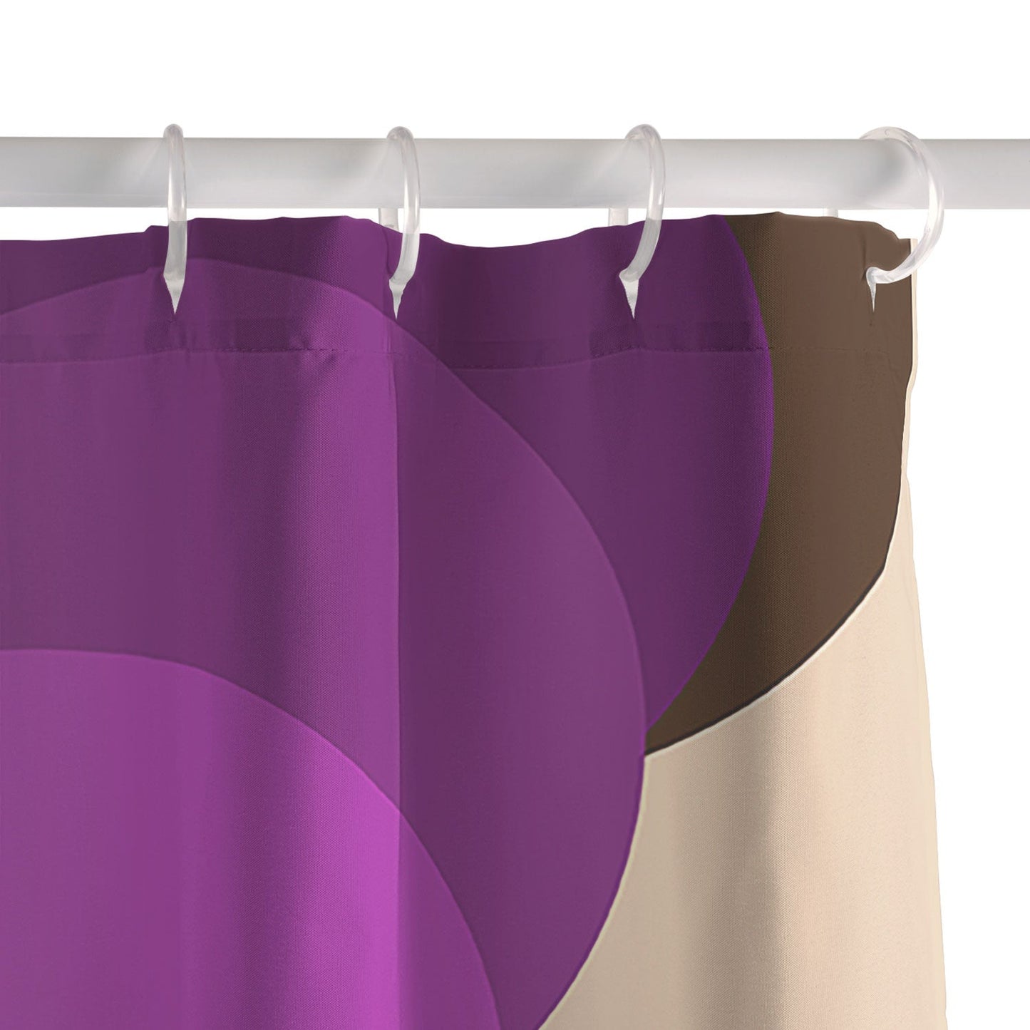 Tina Salazar Circles of Colors Shower Curtain