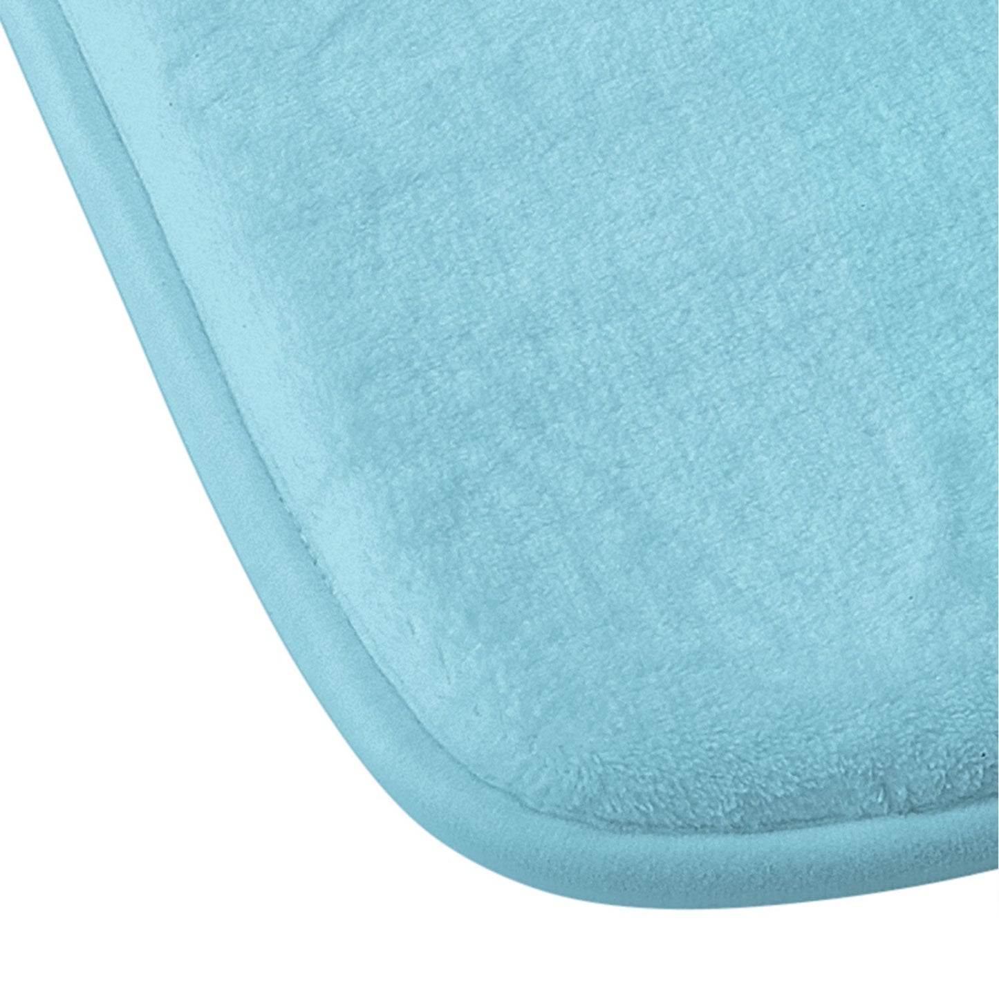 Tina Salazar Hearts in Blue Memory Foam Bath Mat