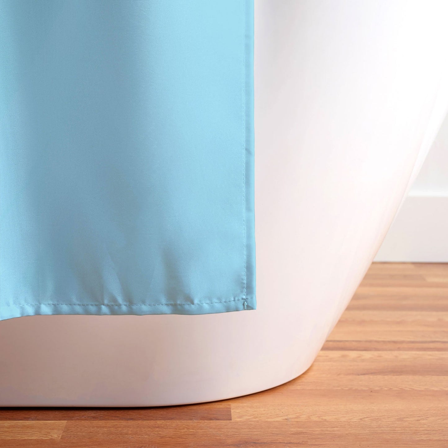 Tina Salazar Hearts in Blue Shower Curtain