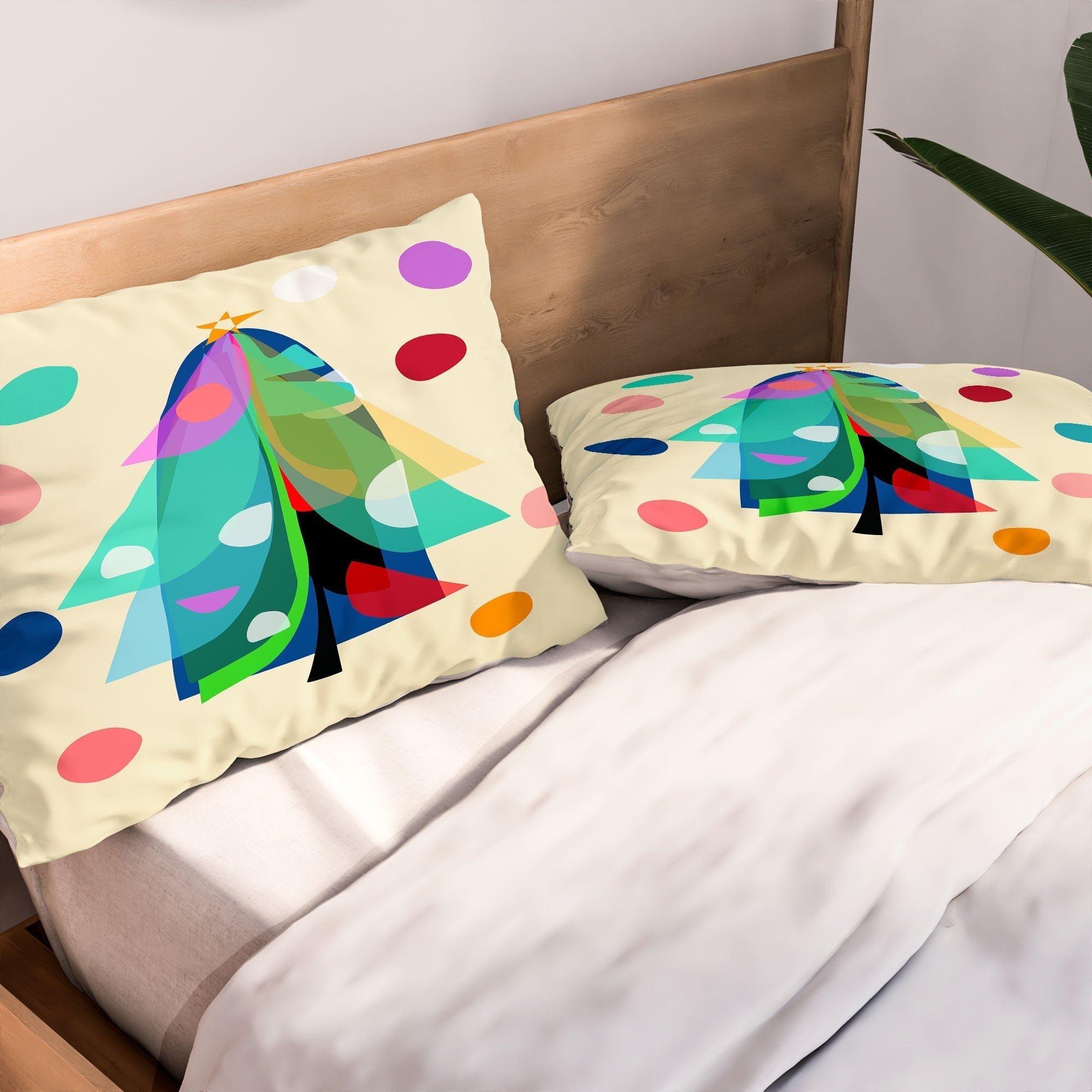 Mirimo Decorated Tree Pillow Shams
