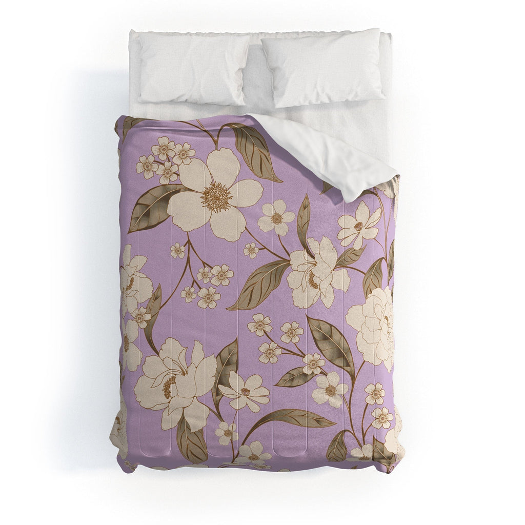 Gabriela Fuente Roberta lilac Comforter