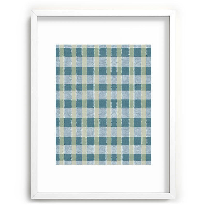 Marta Barragan Camarasa Country Style Checks Recessed Framing Rectangle