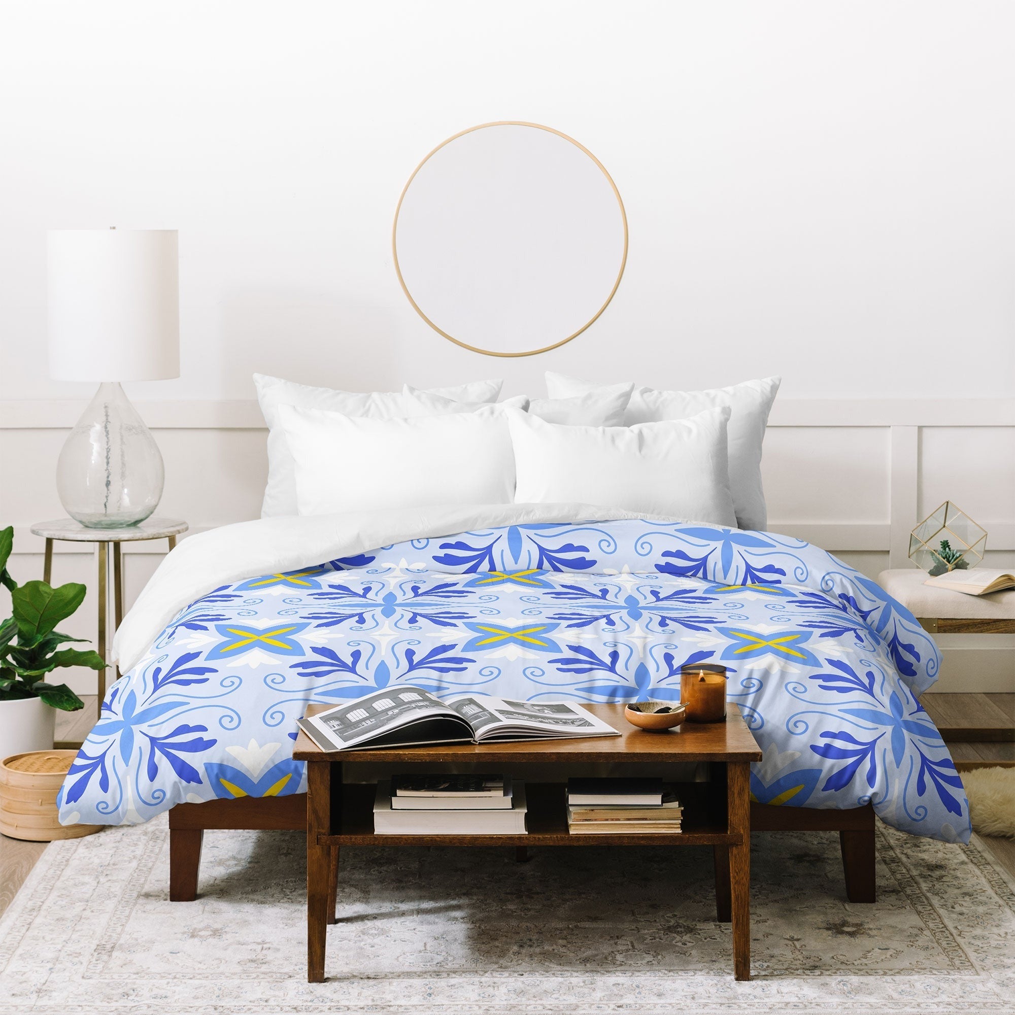 Design by Spark Dolce Vita Flourish Tile Duvet Cover