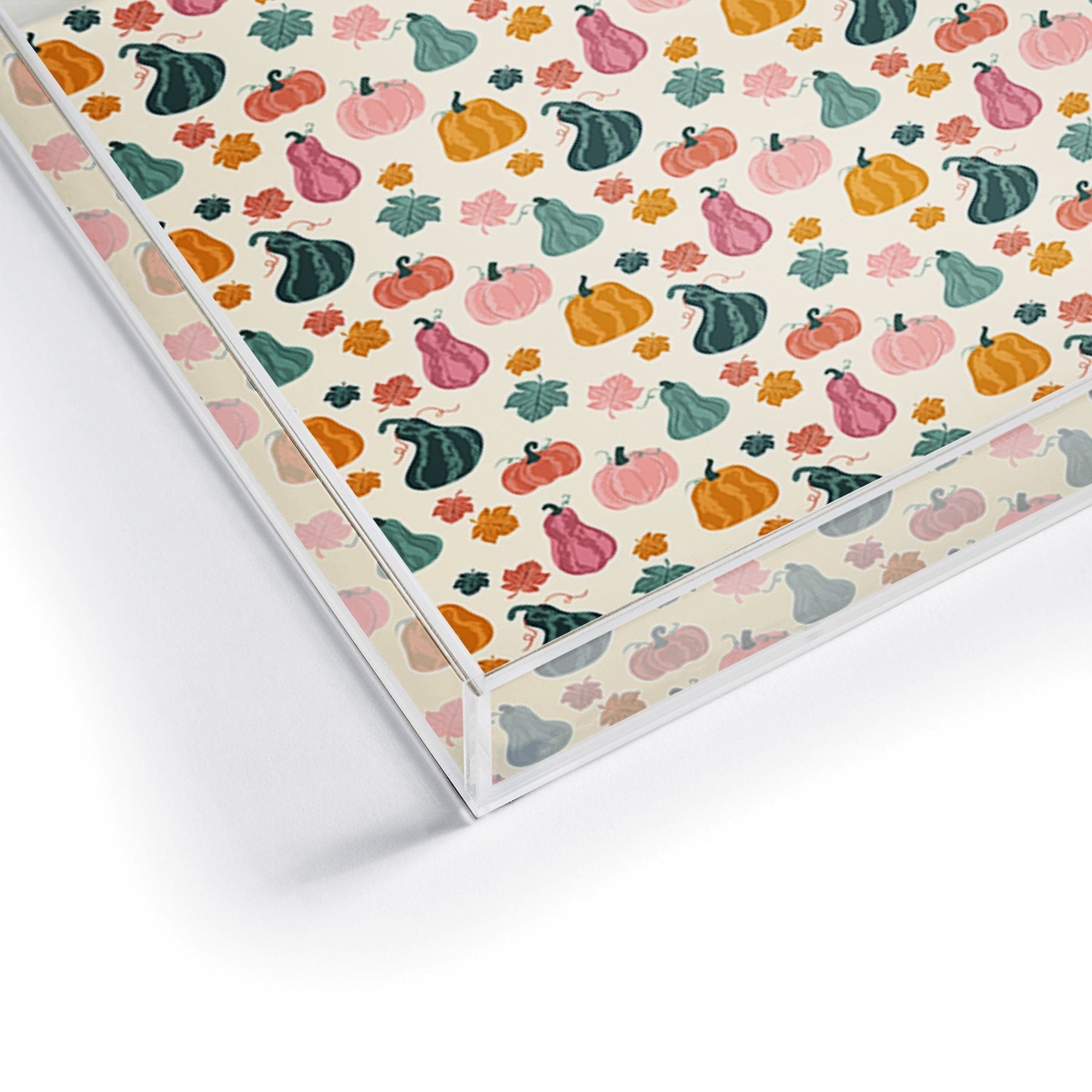 Design by Spark Gourdgeous Autumn Acrylic Tray