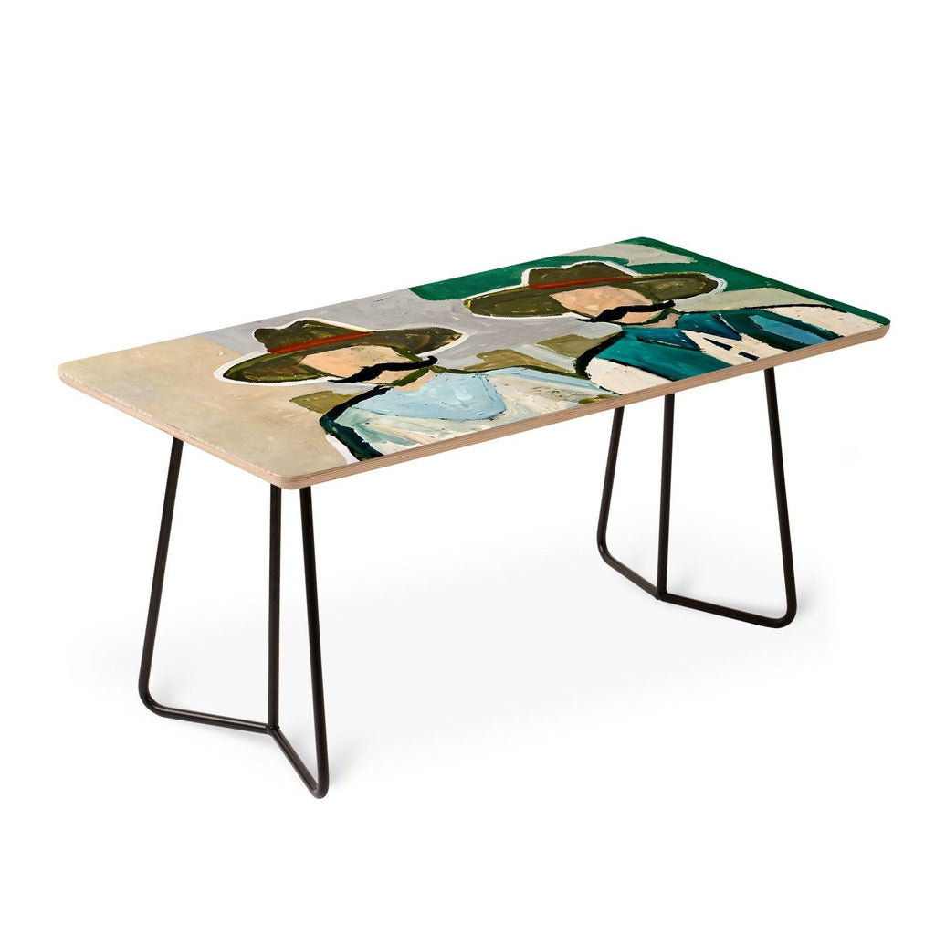 83 Oranges Side By Side Cowboy Edition Coffee Table