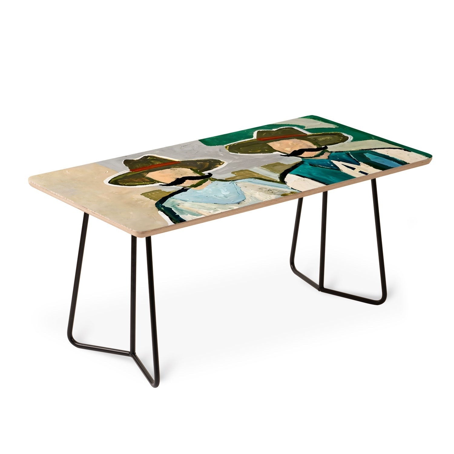 83 Oranges Side By Side Cowboy Edition Coffee Table