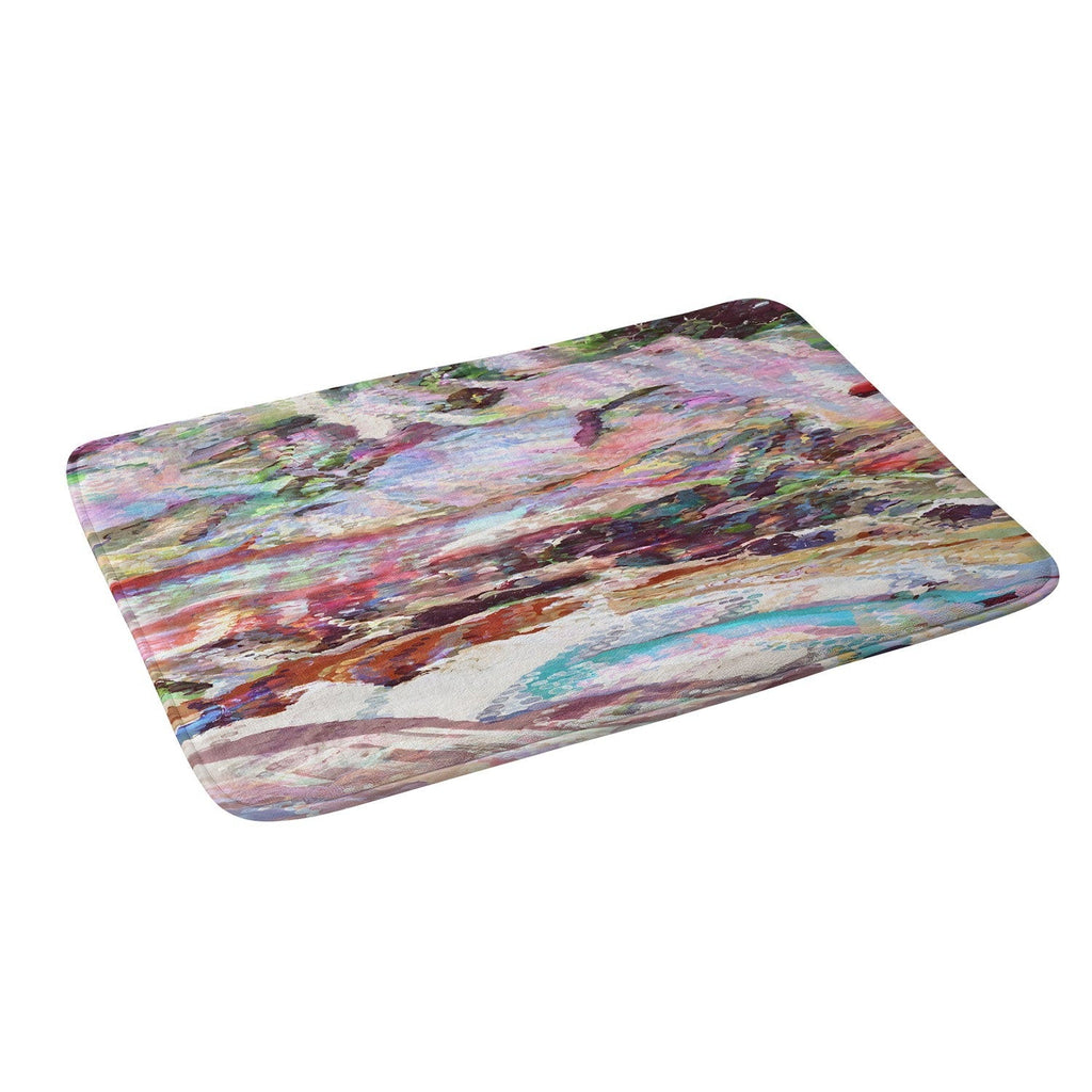 83 Oranges Sequin Haze Memory Foam Bath Mat