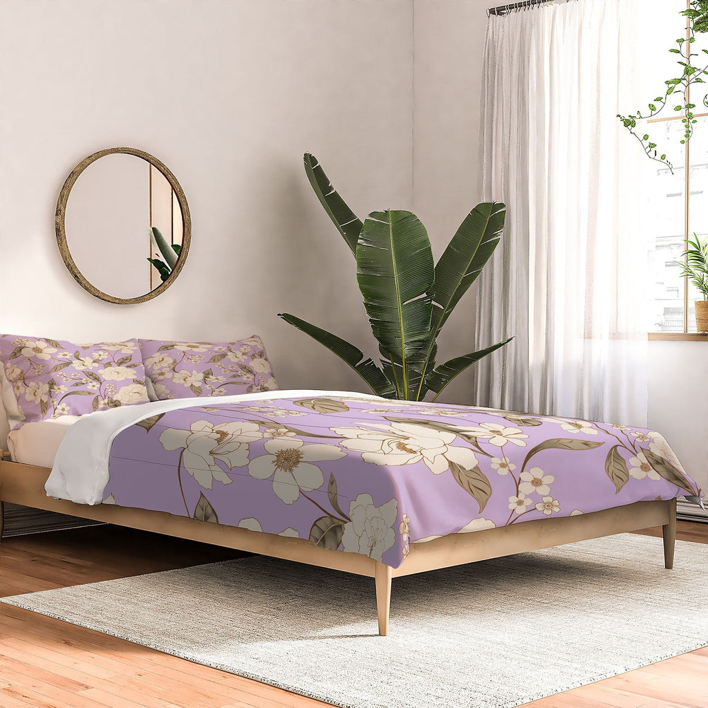 Gabriela Fuente Roberta lilac Comforter