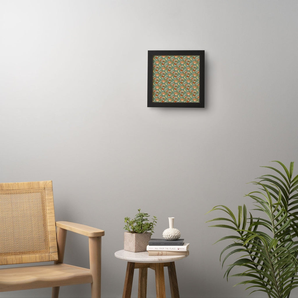 Avenie Moonlit Reading Nook I Framed Wall Art