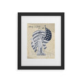 DENY Designs Liberty and Justice Woman Framed Art Print