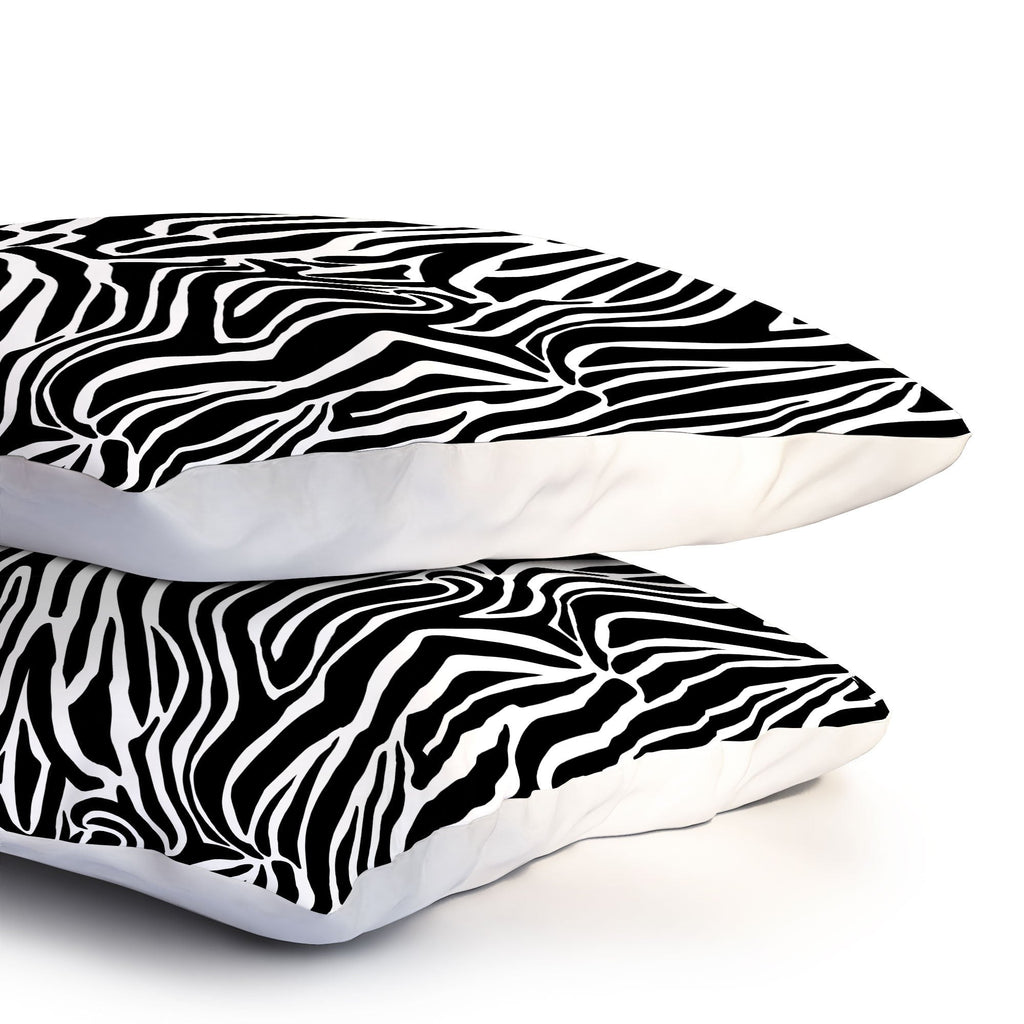 Jennifer Labre Wild Zebra Pillow Shams