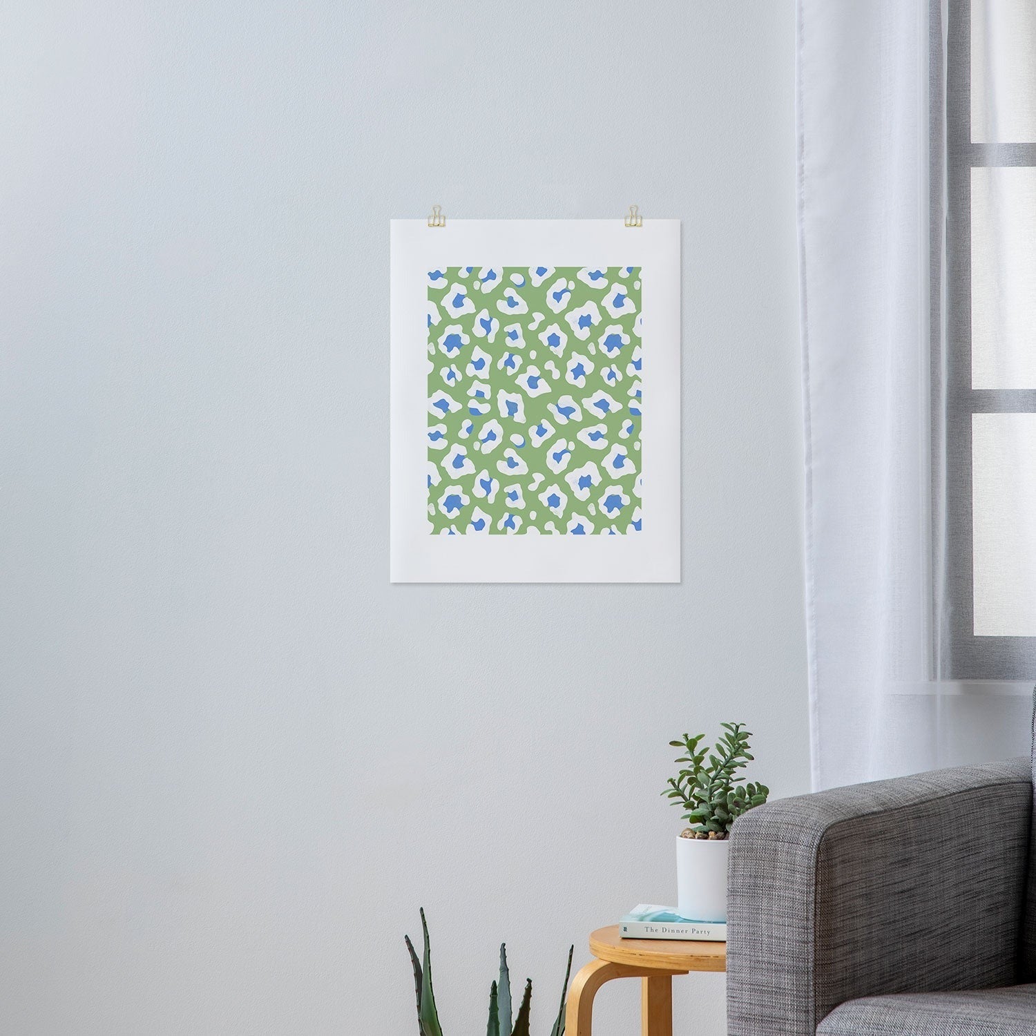 Avenie BR Cheetah Print Art Print
