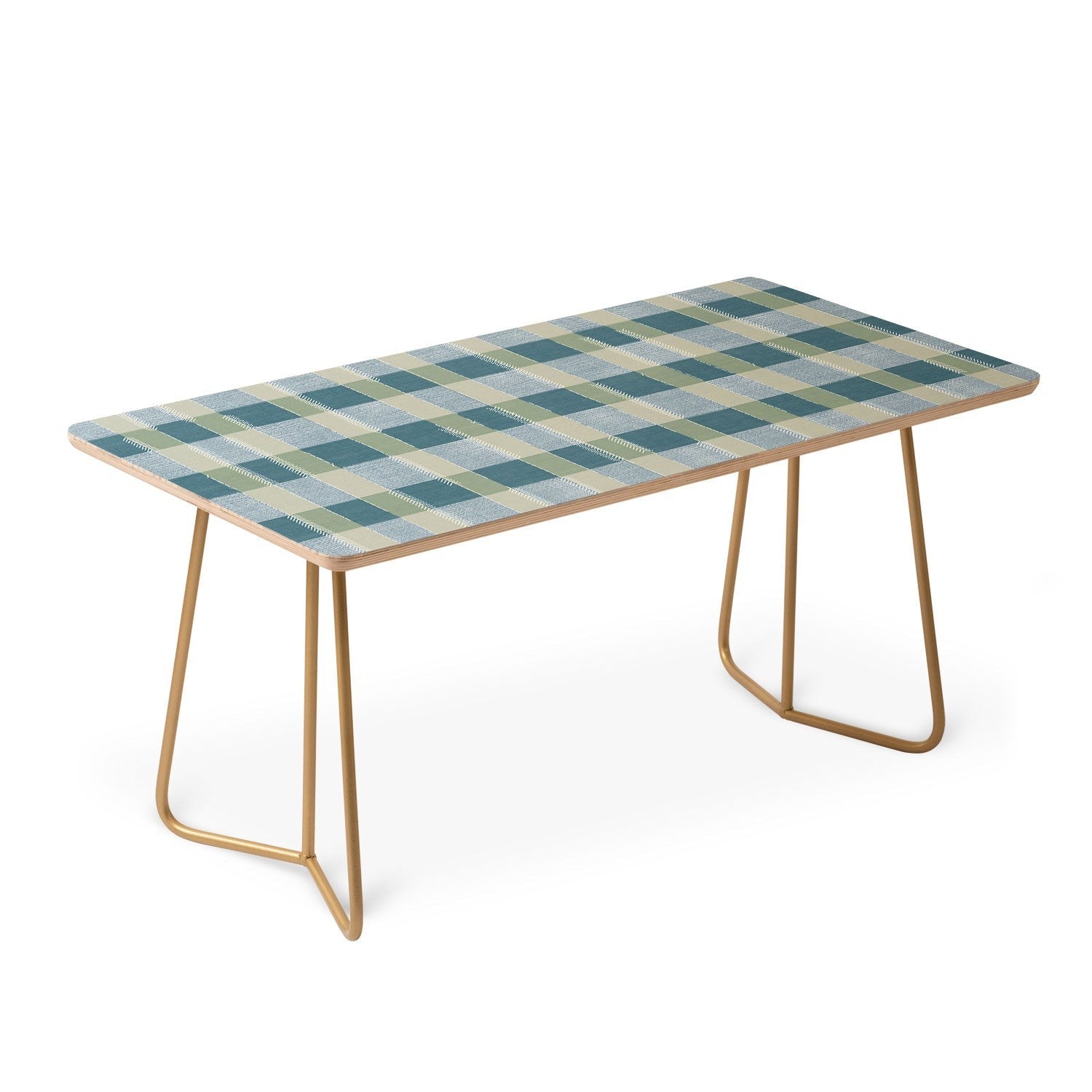 Marta Barragan Camarasa Country Style Checks Coffee Table