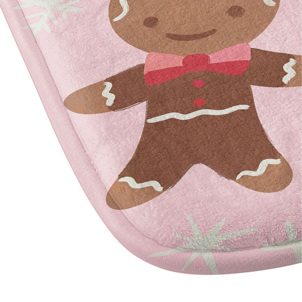 carriecantwell Sweet Christmas Holidays Memory Foam Bath Mat