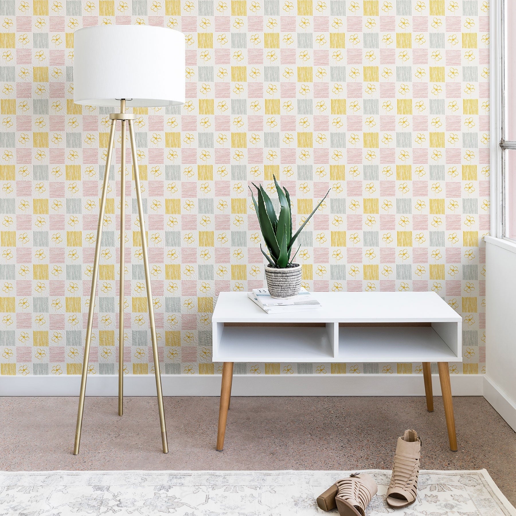 Menina Lisboa Spring Grandmillennial Wallpaper