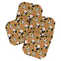 Design by Spark Sporty Soccer Santa Holiday Coaster Set