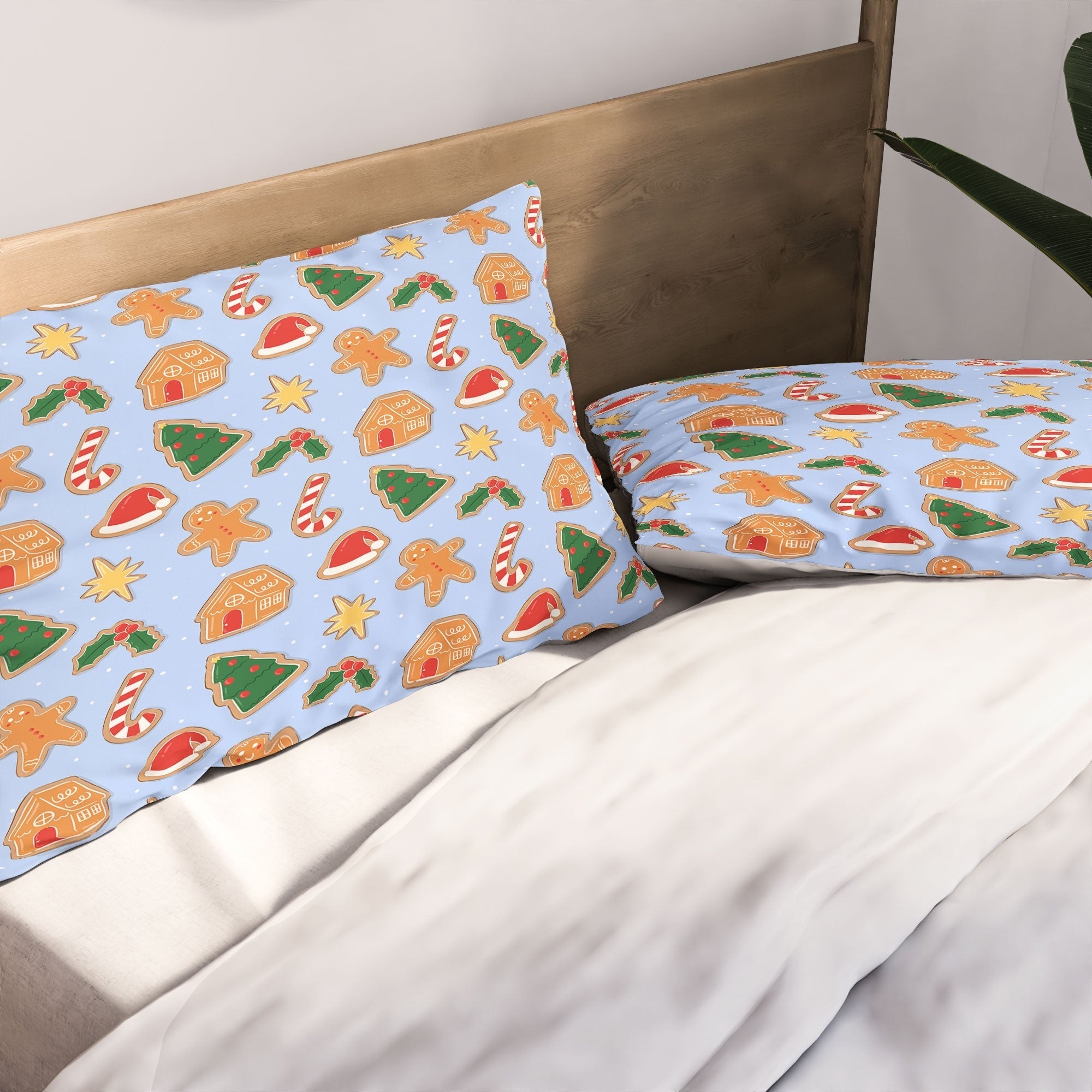 Love_Ryming Christmas Cookies Pillow Shams