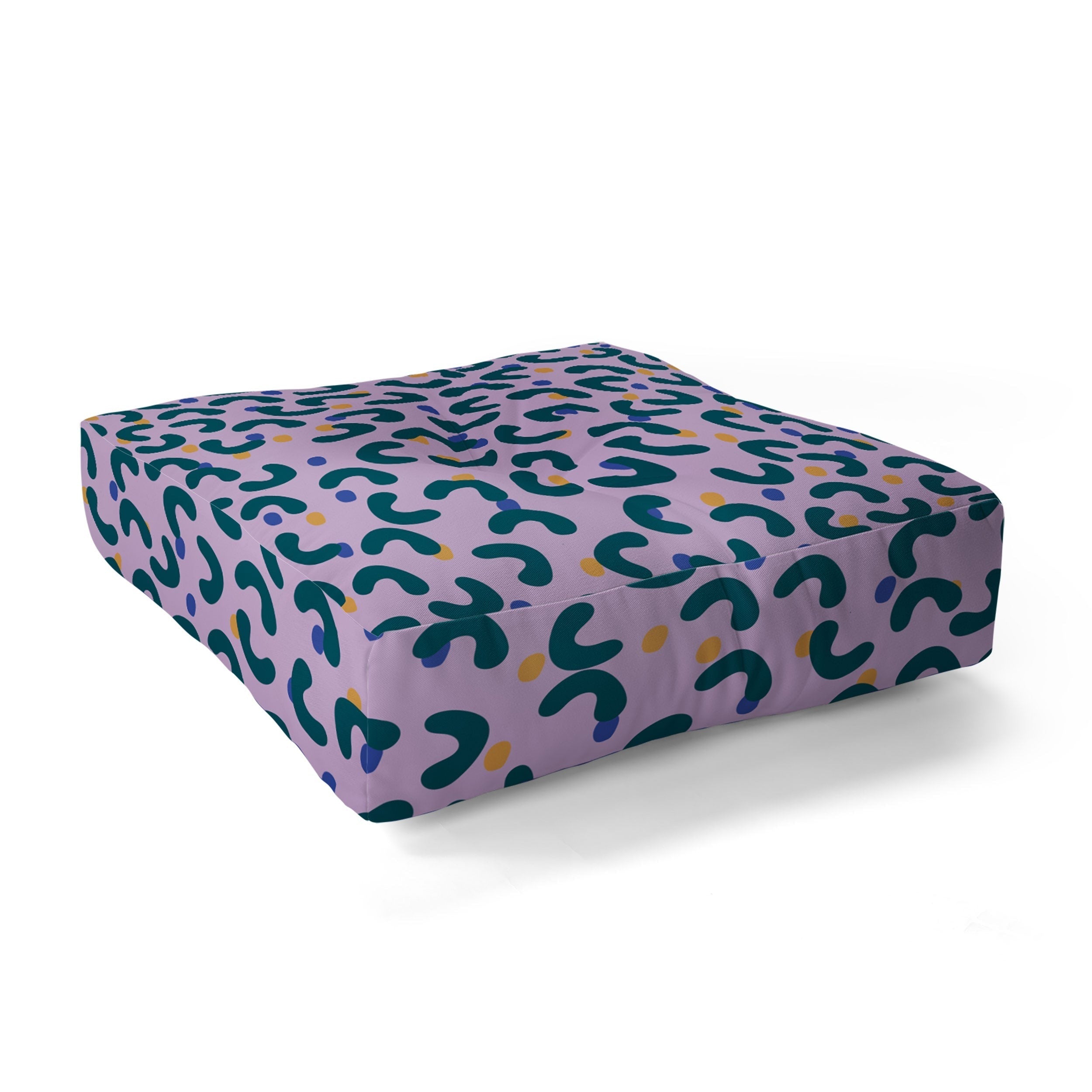 Camilla Foss Pebbles Mix Floor Pillow Square