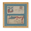DENY Designs Civil War Envelopes Framed Wall Art