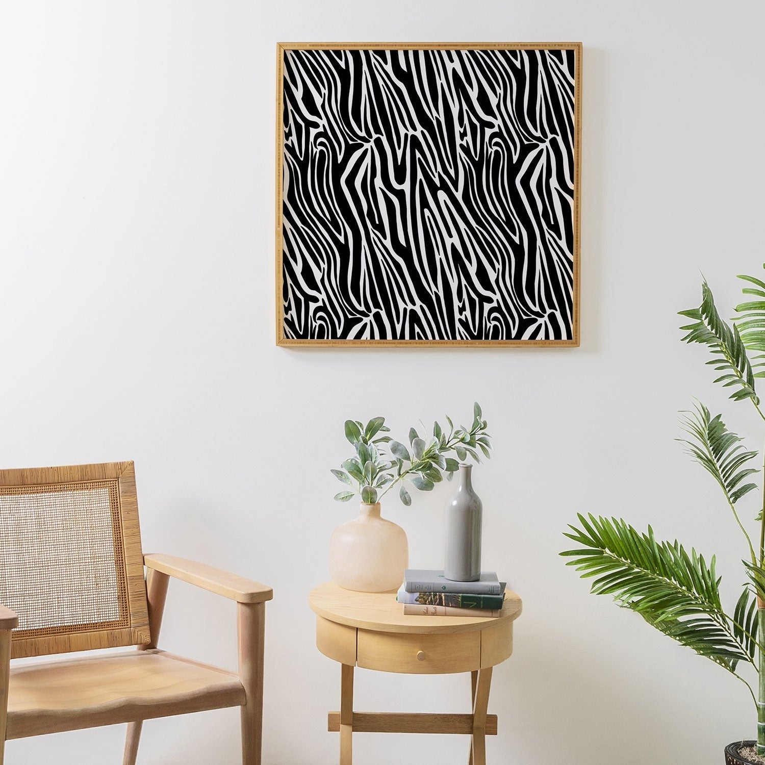 Jennifer Labre Wild Zebra Framed Wall Art