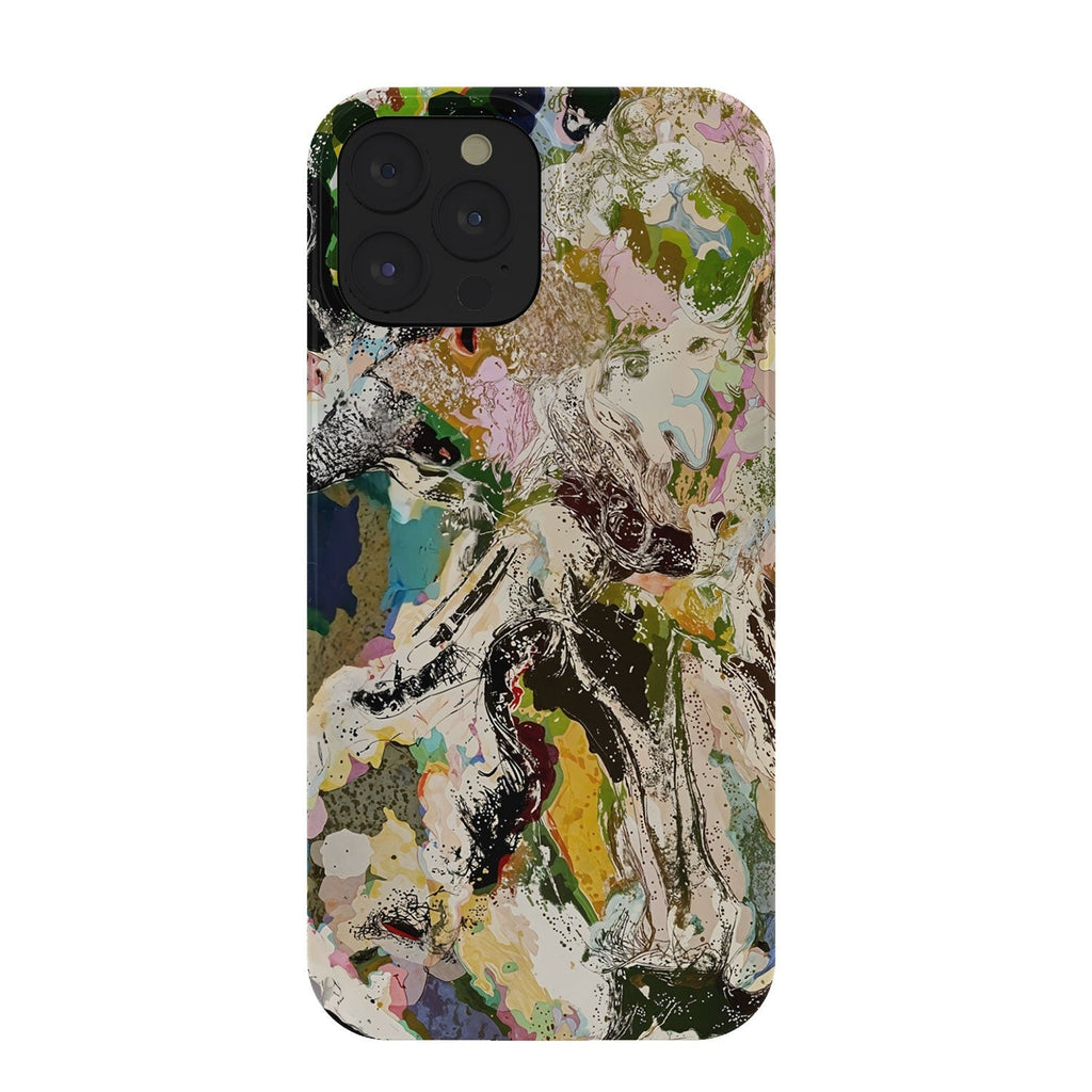 83 Oranges Echoes Beneath the Surface Phone Case