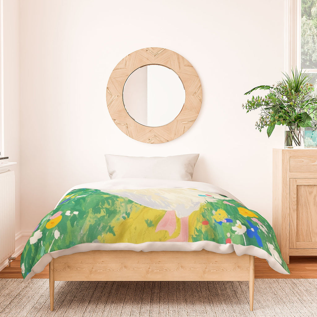 trajeado14 Goose Wildflower Cute Duvet Cover