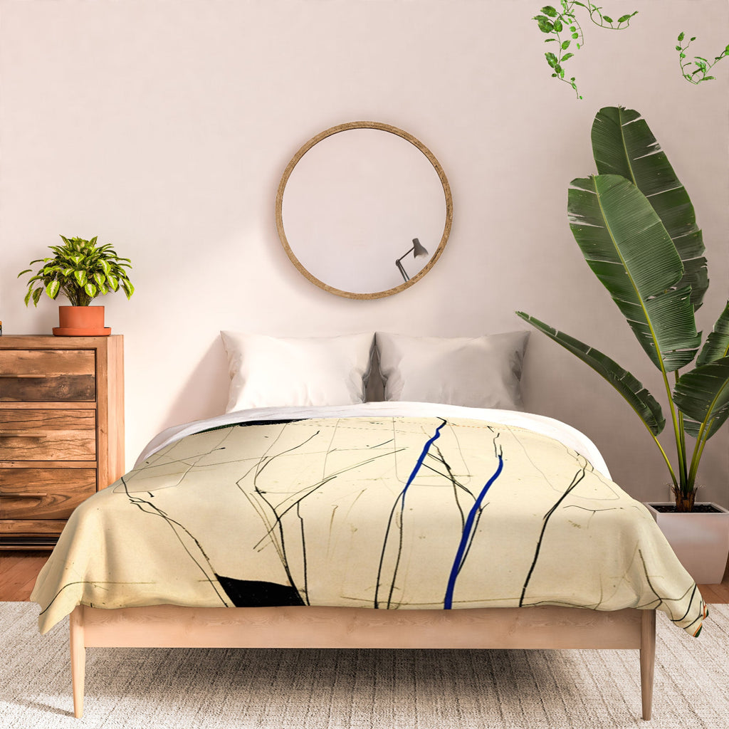 trajeado14 Siamese Cats Modern Art Comforter