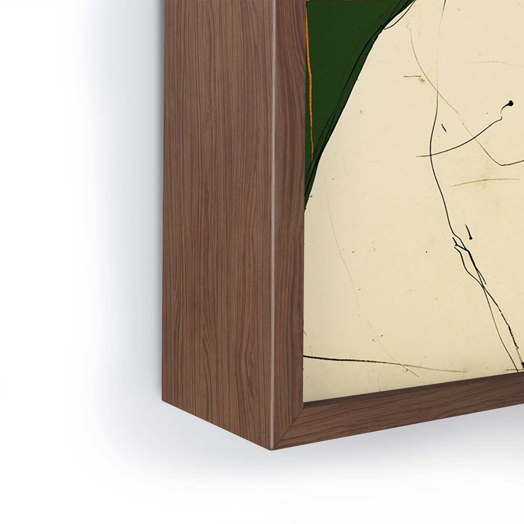 trajeado14 Siamese Cats Modern Art Framed Mini Art Print