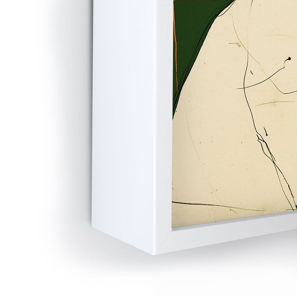 trajeado14 Siamese Cats Modern Art Framed Mini Art Print