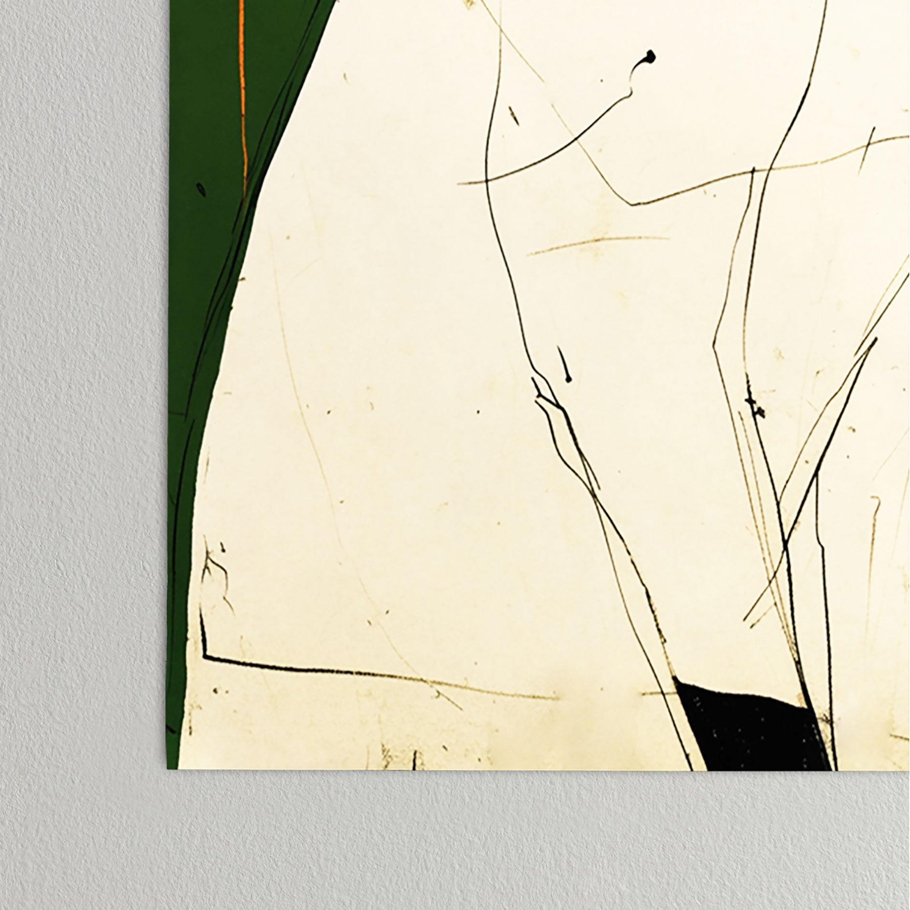 trajeado14 Siamese Cats Modern Art Poster