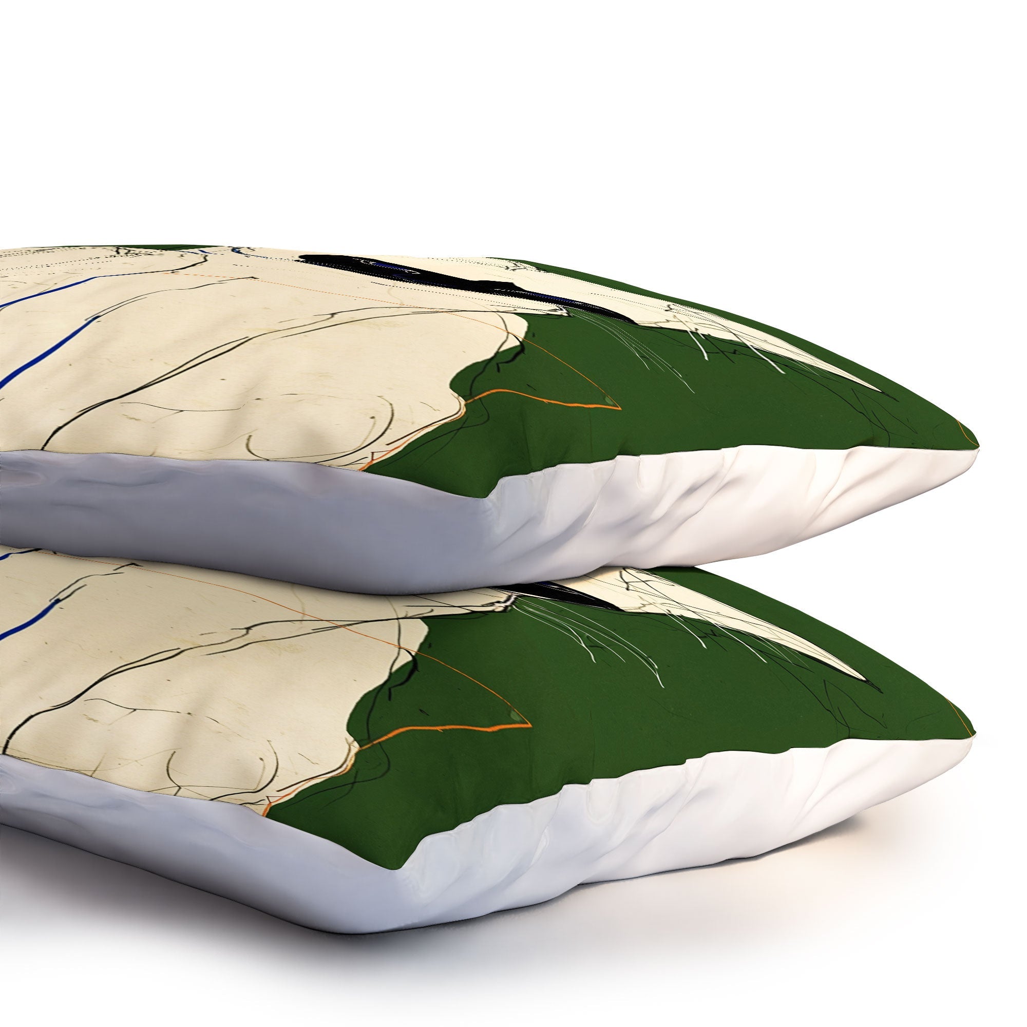 trajeado14 Siamese Cats Modern Art Pillow Shams